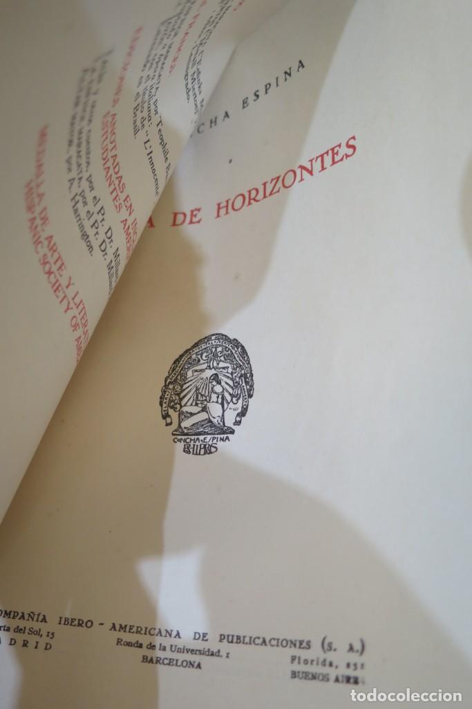 Libros antiguos: COPA DE HORIZONTES. CONCHA ESPINA - Foto 3
