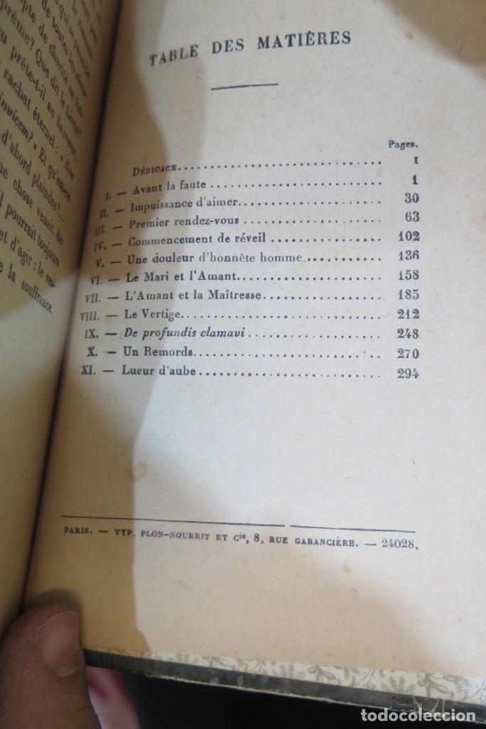 Libros antiguos: UN CRIME D&acute;AMOUR. PAUL BOURGET - Foto 4