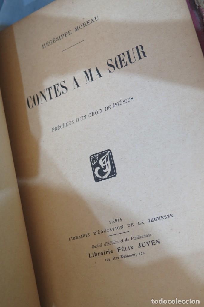 Libros antiguos: CONTES. HEGESIPPE MOREAU. JUVEN - Foto 3