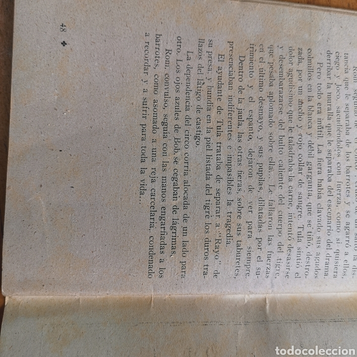 Libros antiguos: Libro El misterio del Circo, colecci&oacute;n La novela Actual - Foto 7