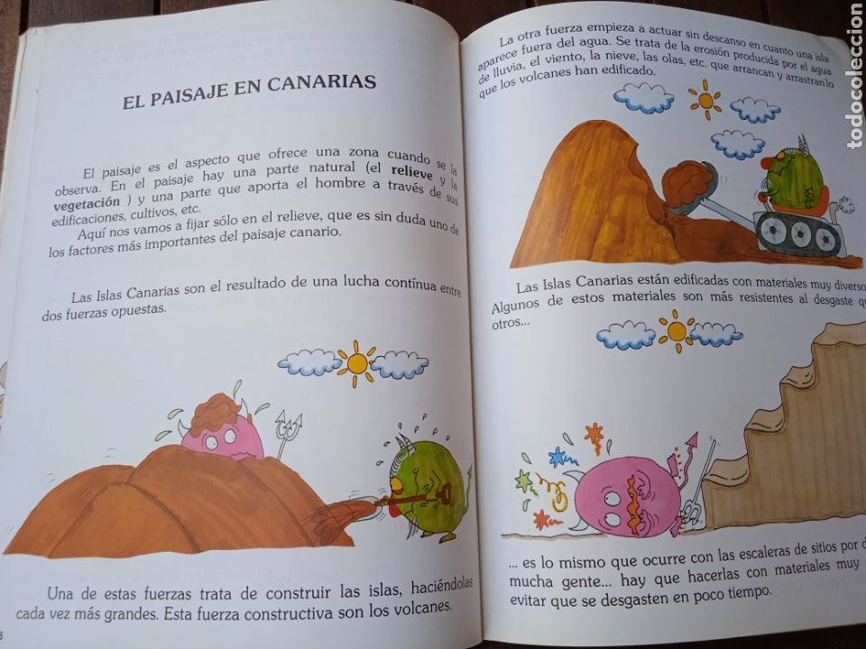 Libros antiguos: Canarias y sus volcanes 2. Poly Carracedo. - Foto 3