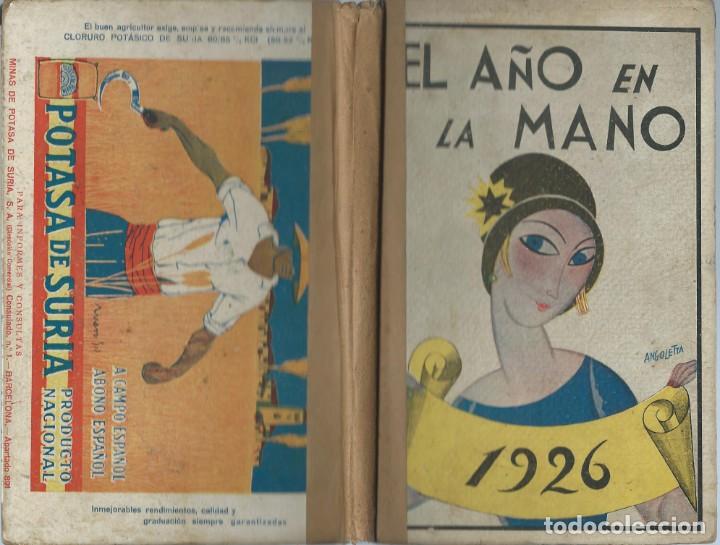 Libros antiguos: EL A&Ntilde;O EN LA MANO: 1926 - Foto 7