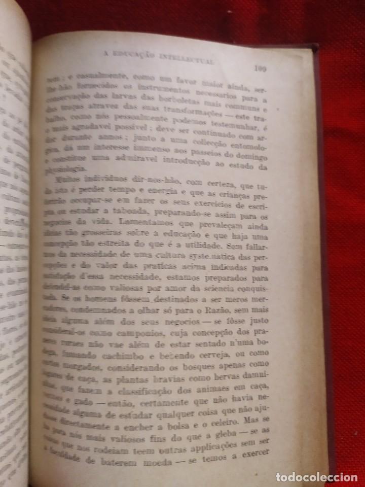 Libros antiguos: 1927. Educa&ccedil;ao. Herbert Spencer. - Foto 10