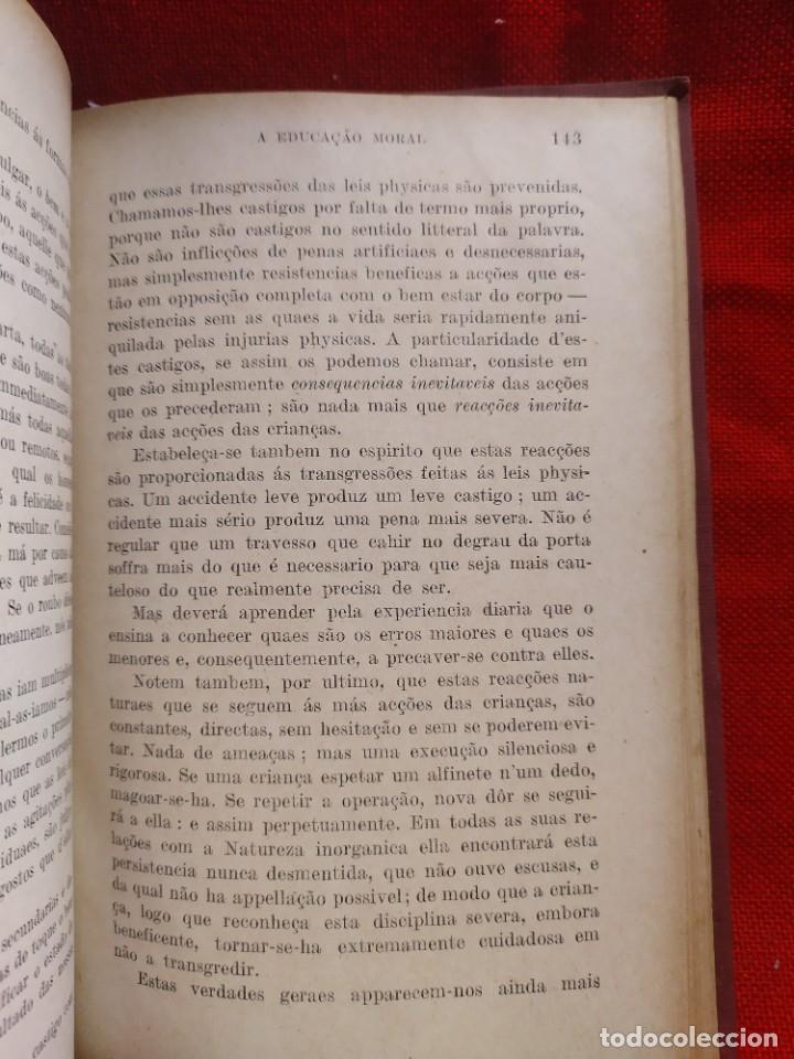 Libros antiguos: 1927. Educa&ccedil;ao. Herbert Spencer. - Foto 12