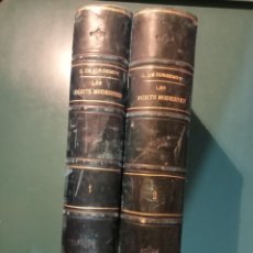 Libros antiguos: G. DE CORDEMOY. PORTS MODERNES. DOS TOMOS. 1900. PUERTOS, OCEANOGRAFÍA, DIQUES, MAQUINARIA, FAROS