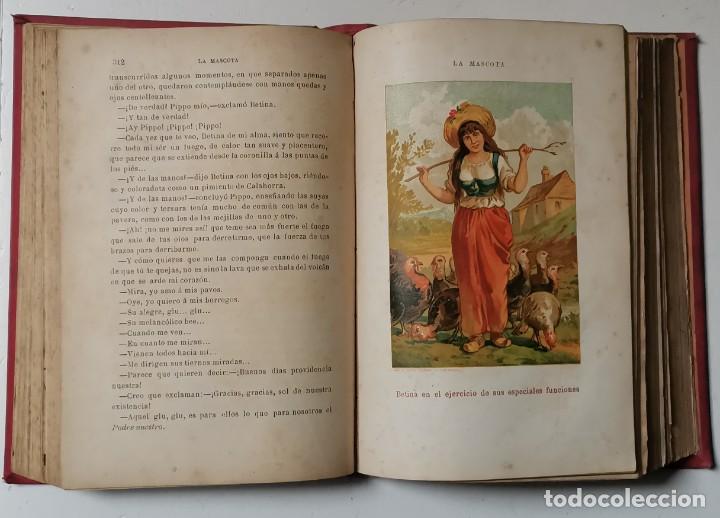 Libros antiguos: La mascota, novela popular - Foto 7