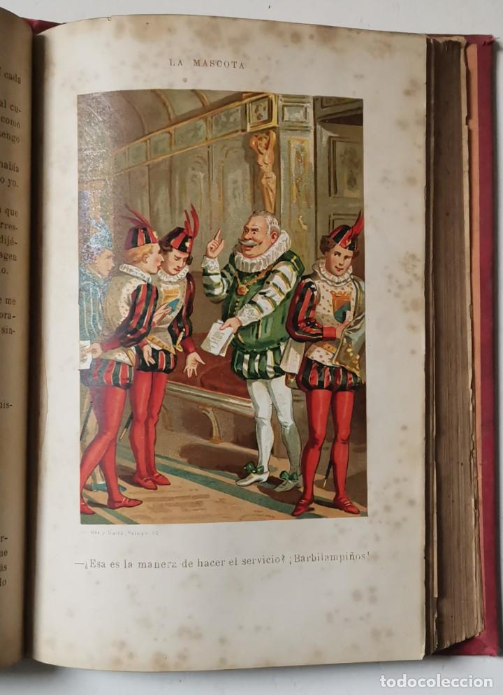 Libros antiguos: La mascota, novela popular - Foto 8