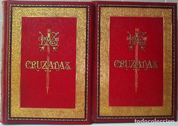 Libros antiguos: HISTORIA DE LAS CRUZADAS. 2 Tomos. Michaud. M. - Foto 1