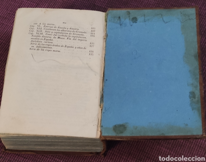 Libros antiguos: Los &aacute;rabes en Espa&ntilde;a tomo I. 1844 - Foto 5