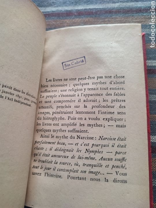 Libros antiguos: Le retour de lenfant prodigue Andr&eacute; Gide 1924 Gallimard - Foto 3