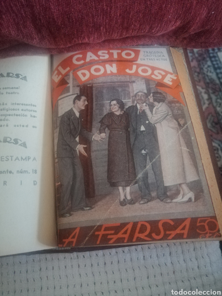 Libros antiguos: Tomos Obras Teatro. Colec. La Farsa - Foto 3