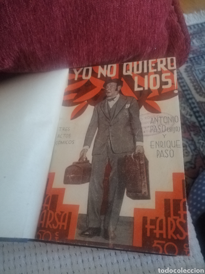 Libros antiguos: Tomos Obras Teatro. Colec. La Farsa - Foto 4