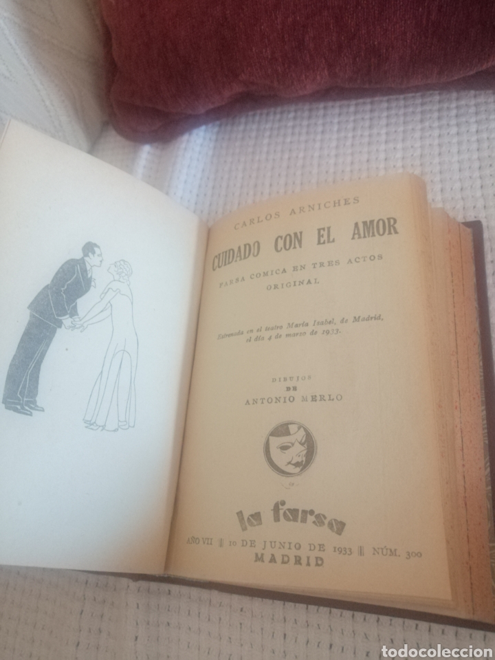 Libros antiguos: Tomos Obras Teatro. Colec. La Farsa - Foto 13
