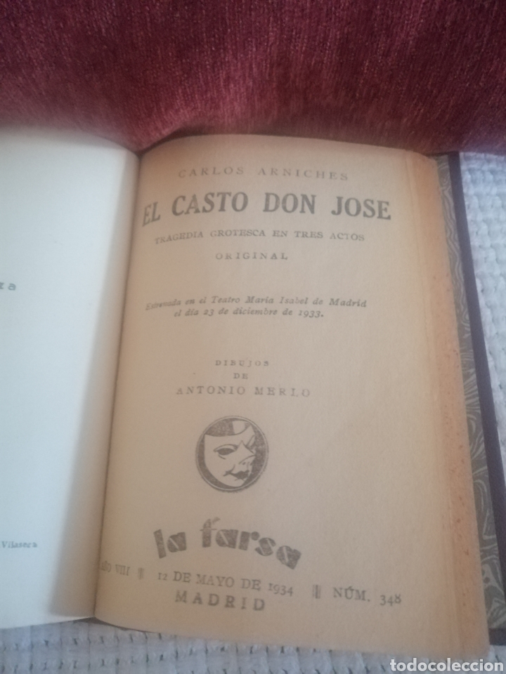 Libros antiguos: Tomos Obras Teatro. Colec. La Farsa - Foto 16