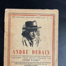 Livres anciens: LES PEINTRES FRANÇAIS NOUVEAUX Nº 15. ANDRÉ DERAIN. G. AUBERT. PARIS, 1924. EN FRANCES. Lote 298915813