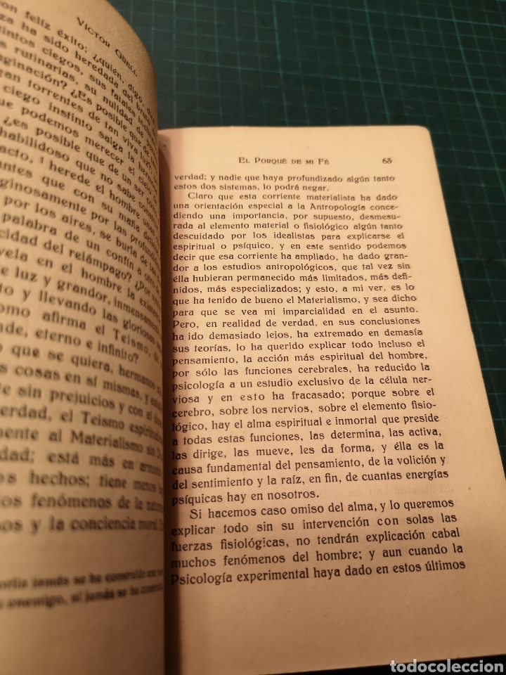 Libros antiguos: Libro El porqu&eacute; de mi Fe - Foto 7