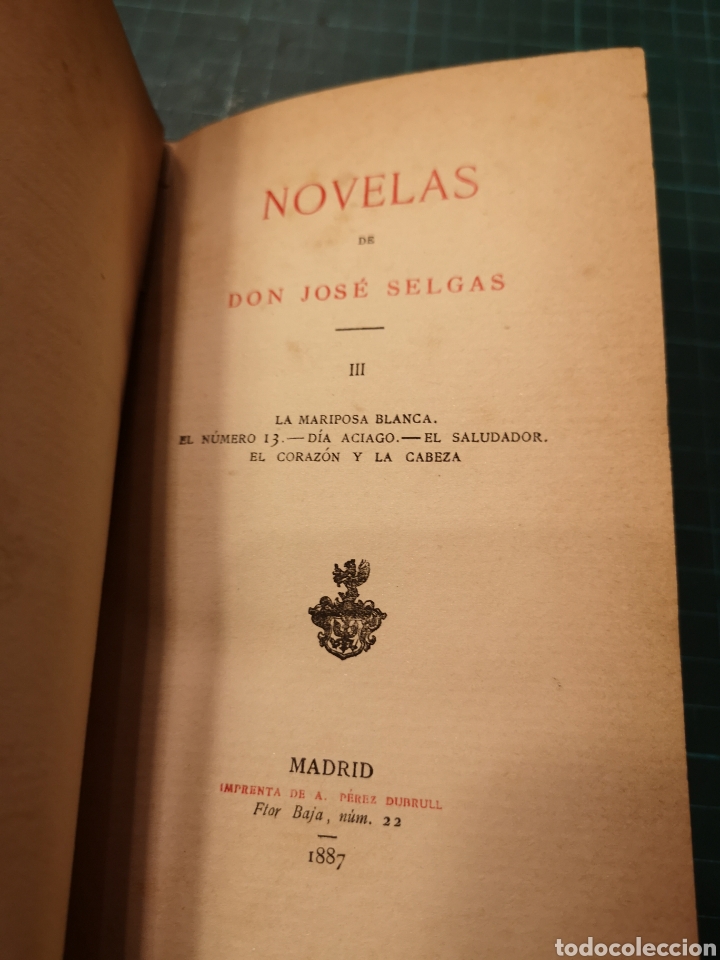 Libros antiguos: Novelas. Selgas 1887 - Foto 4