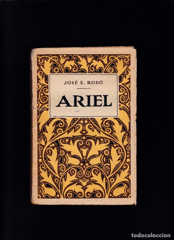 Libros antiguos: ARIEL - JOS&Eacute; E. ROD&Oacute; - EDITORIAL PROMETEO - Foto 1
