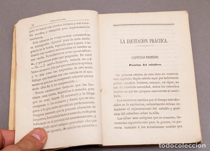 Libros antiguos: LA EQUITACI&Oacute;N PRACTICA - J. PELLIER (HIJO) - 1877 - Foto 3