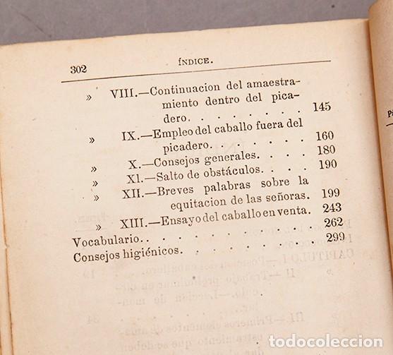 Libros antiguos: LA EQUITACI&Oacute;N PRACTICA - J. PELLIER (HIJO) - 1877 - Foto 7