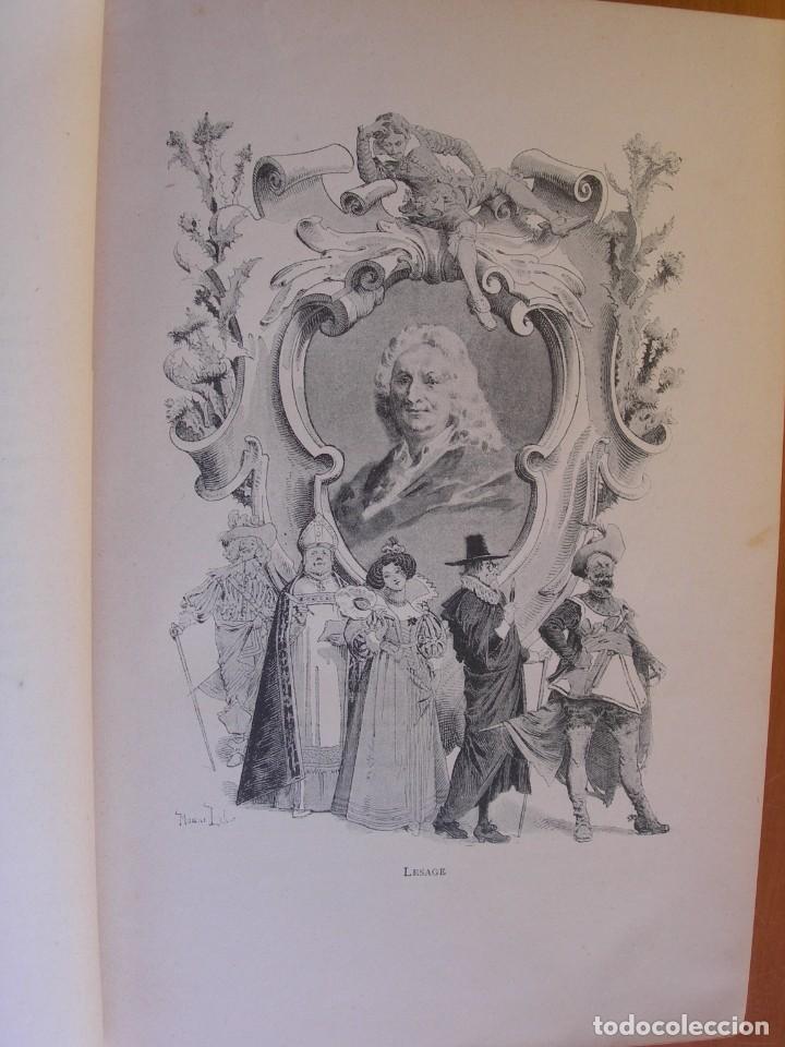 Libros antiguos: GIL BLAS DE SANTILLANA / LESAGE / 2 TOMOS - Foto 3