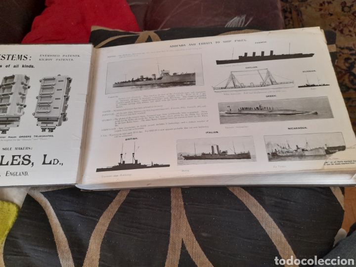 Libros antiguos: Fightig Ship 1912 - Foto 2