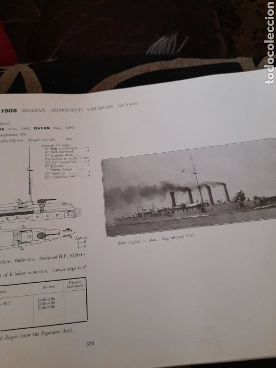 Libros antiguos: Fightig Ship 1912 - Foto 10
