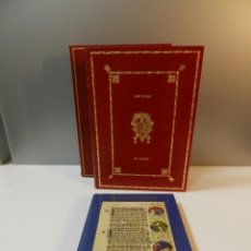 Libros antiguos: MARTIROLOGIO DE USUARDO FACSIMIL MOLEIRO INCLUYE LIBRO ESTUDIOS - CÓDICE AGOTADO EN EDITORIAL. Lote 300740558