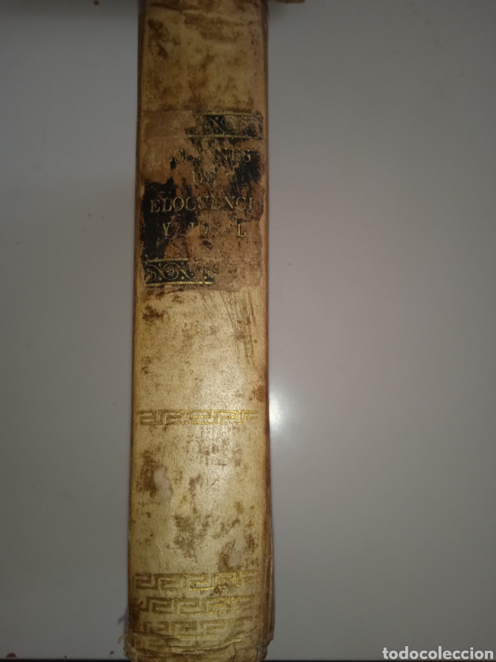 Libros antiguos: Lecciones espa&ntilde;olas de elocuencia y moral - Foto 1