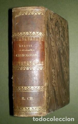 Libros antiguos: DREYSS, CH: CRONOLOGIA UNIVERSAL. 1862 - Foto 1