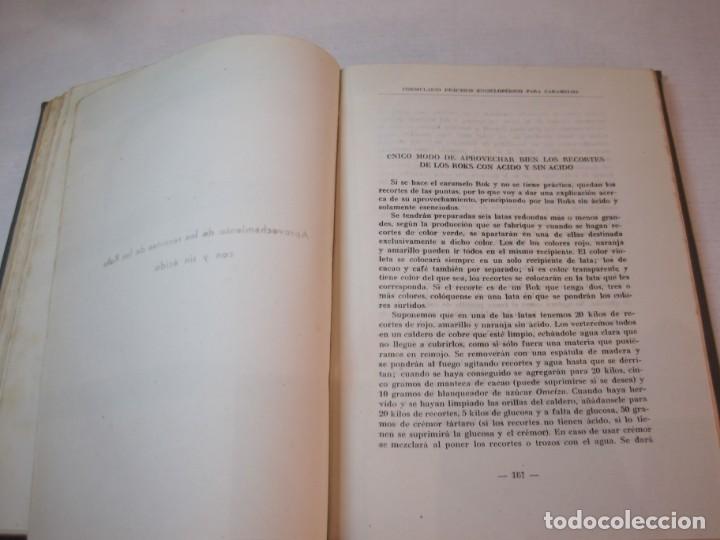 Libros antiguos: FORMULARIO PRACTICO-ENCICLOPEDICO PARA CARAMELOS-2 LIBROS-VER FOTOS-(V-23.122) - Foto 23 - 301082163