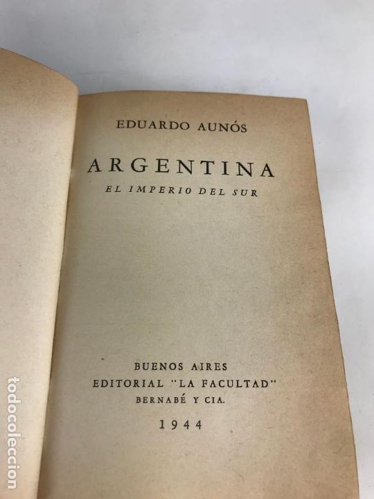 Libros antiguos: ARGENTINA . EDUARDO AUN&Oacute;S. ILUSTRACIONES - Foto 3