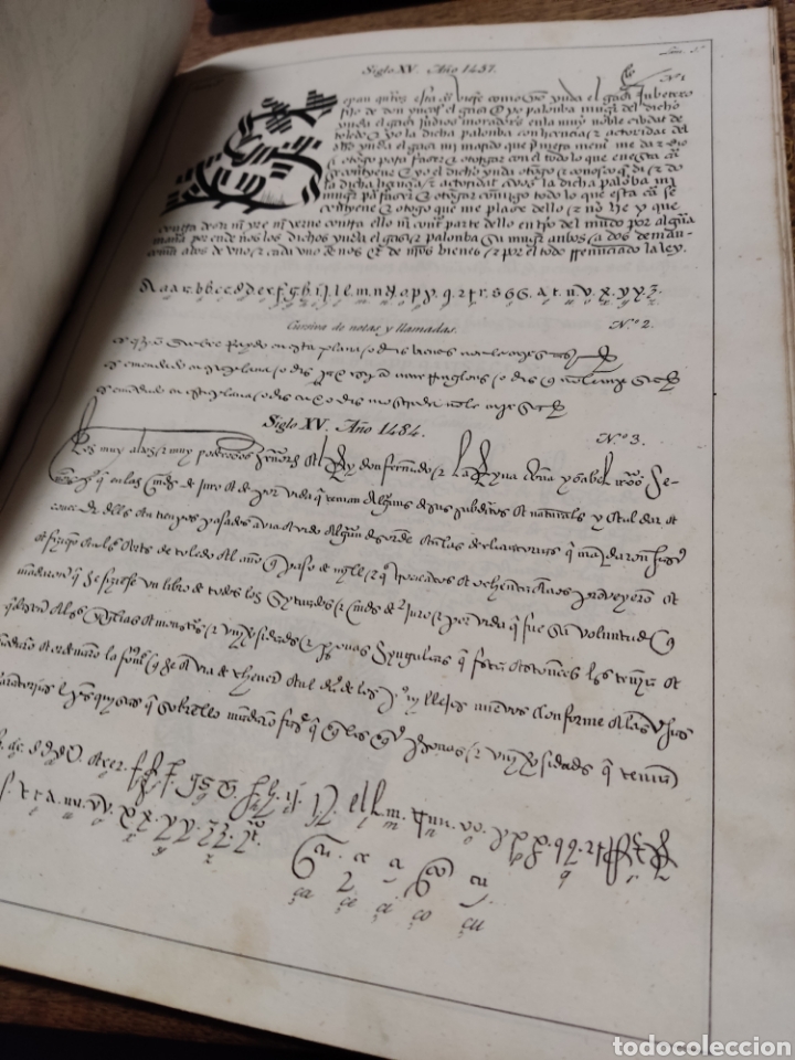Libros antiguos: Compendio de paleografia espa&ntilde;ola 1857 - Foto 6