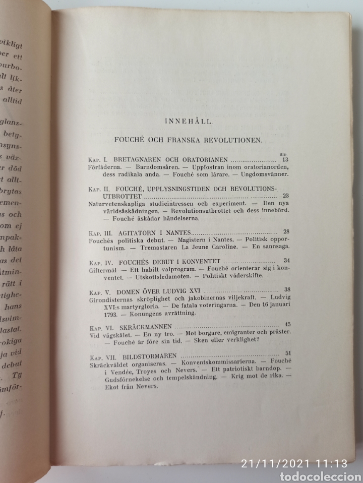 Libros antiguos: Fouch&eacute; revolutionsmannen och polisministern - Foto 3