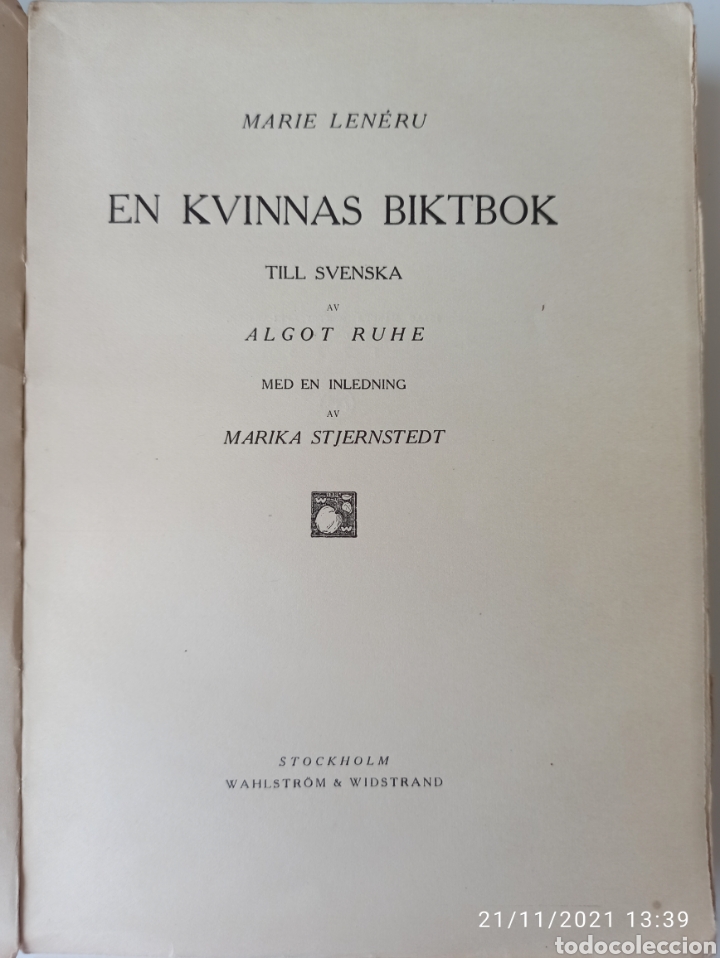 Libros antiguos: En Kevin Nash biktbok - Foto 2