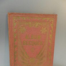 Libros antiguos: BECQUER, GUSTAVO ADOLFO Y VALERIANO ALBUM BÉCQUER DIBUJOS Y COMENTARIOS 1925 BIBLIOFILIA