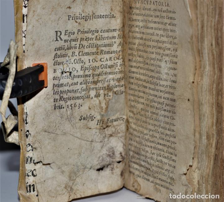 Libros antiguos: DECON-STITVTIONI-PERGAMINO-A&ntilde;o 1563 - Foto 8