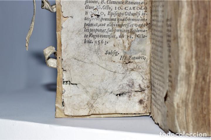 Libros antiguos: DECON-STITVTIONI-PERGAMINO-A&ntilde;o 1563 - Foto 10