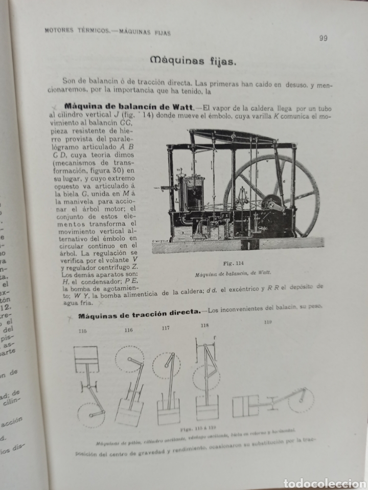 Libros antiguos: CASTEDO: TECNOLOGIA INDUSTRIAL. Motores, Metales, Electrotecnia. Textil. Artes graficas... Año 1911 - Foto 6 - 302524223