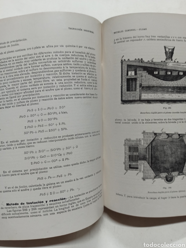 Libros antiguos: CASTEDO: TECNOLOGIA INDUSTRIAL. Motores, Metales, Electrotecnia. Textil. Artes graficas... Año 1911 - Foto 11 - 302524223