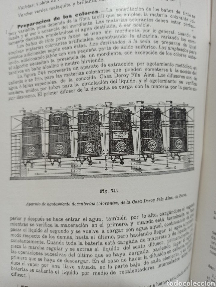 Libros antiguos: CASTEDO: TECNOLOGIA INDUSTRIAL. Motores, Metales, Electrotecnia. Textil. Artes graficas... Año 1911 - Foto 26 - 302524223