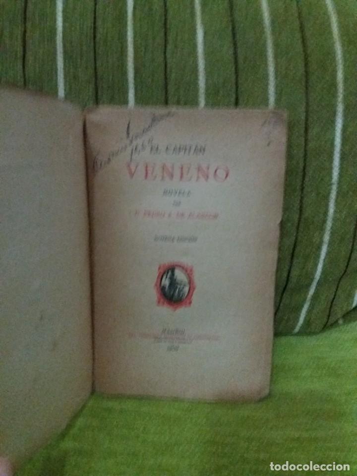 Libros antiguos: EL CAPIT&Aacute;N VENENO - Foto 4