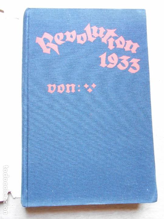 Libros antiguos: REVOLUTION 1933 VON - Foto 6