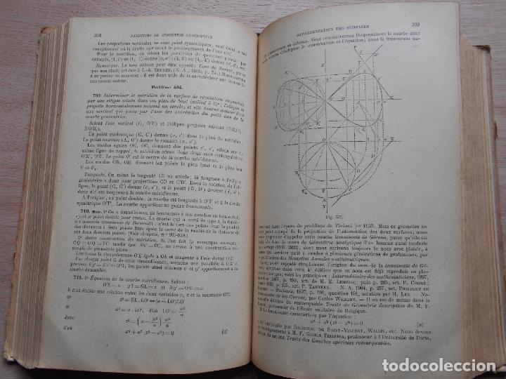 Libros antiguos: GEOMETRIE DESCRITIVE 1920 - Foto 4