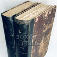 Libros antiguos: SUE, EUGENIO. LOS HIJOS DEL PUEBLO. SUS CONQUISTAS, SUS MARTIRIOS... 4 TOMOS EN 2 VOLS. 1858-59