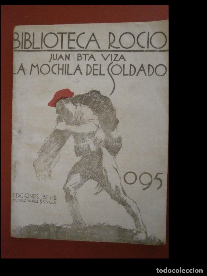 Antiquarische B&uuml;cher: La mochila del soldado. Novela de guerra. Juan B. Viza