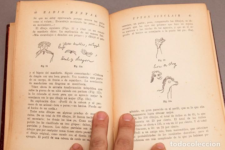 Libros antiguos: Radio Mental - Upton Sinclair - 1933 - Autohipnosis - Foto 7