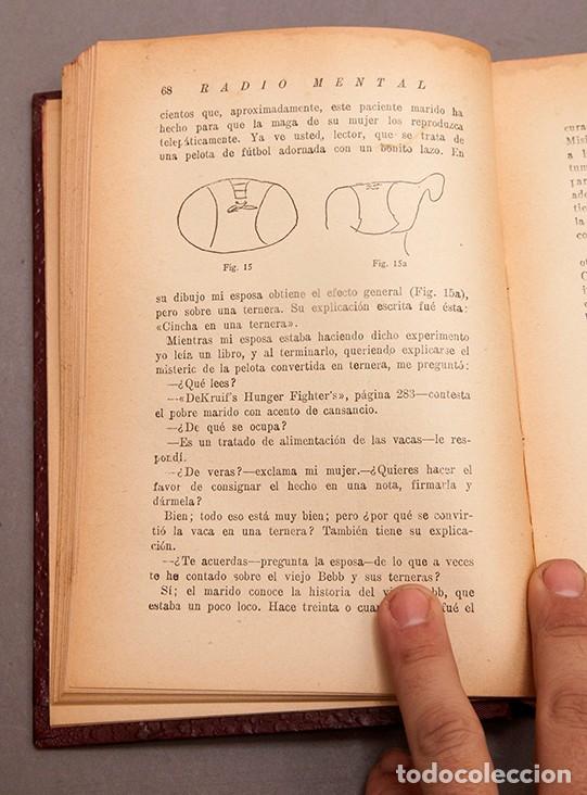 Libros antiguos: Radio Mental - Upton Sinclair - 1933 - Autohipnosis - Foto 8