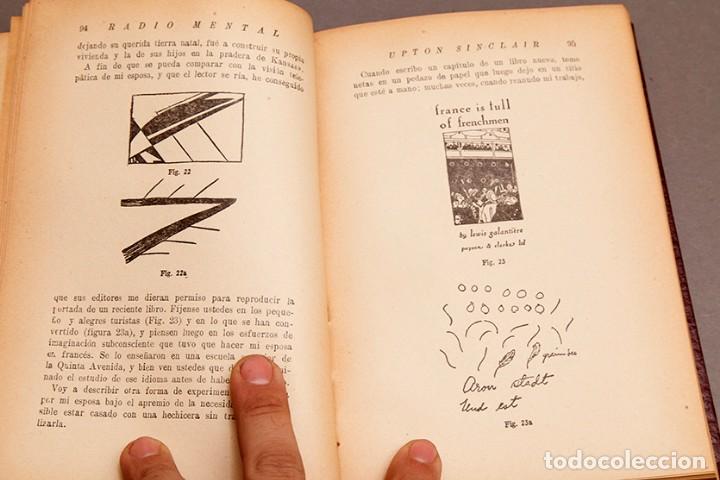 Libros antiguos: Radio Mental - Upton Sinclair - 1933 - Autohipnosis - Foto 9