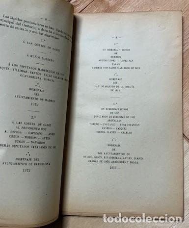 Libros antiguos: EL CENTENARIO DE LAS COSTES DE CADIZ - M.S.B. - 1913 - Foto 4